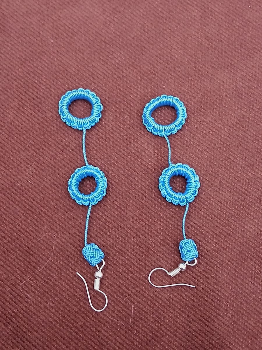 Multi Button Earrings