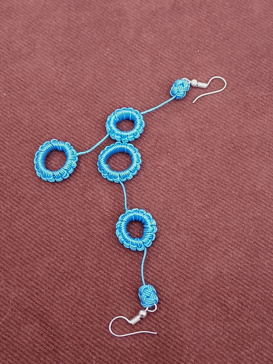 Multi Button Earrings