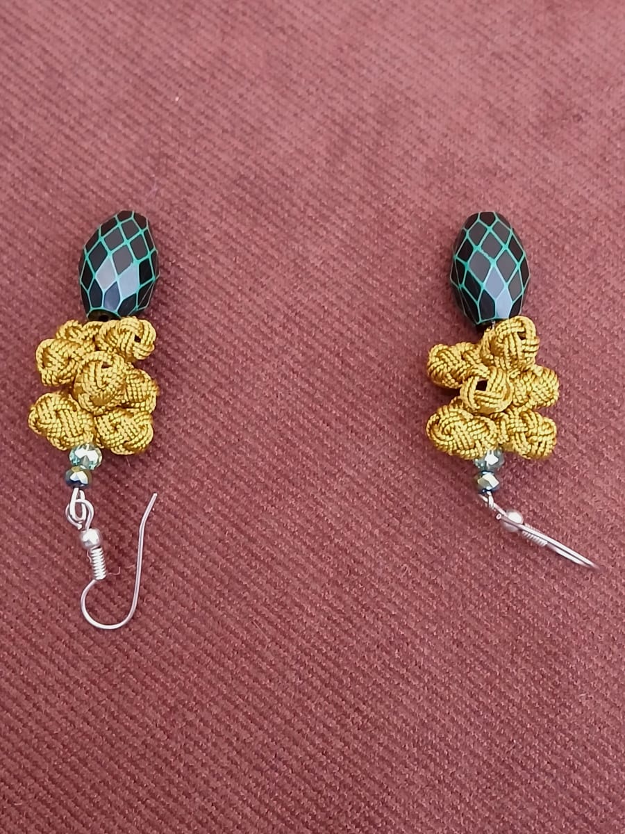 Multi Button Earrings