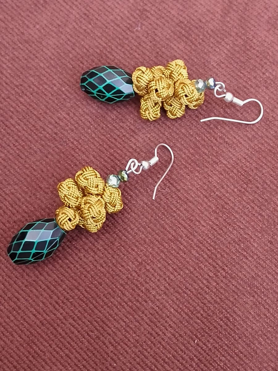 Multi Button Earrings