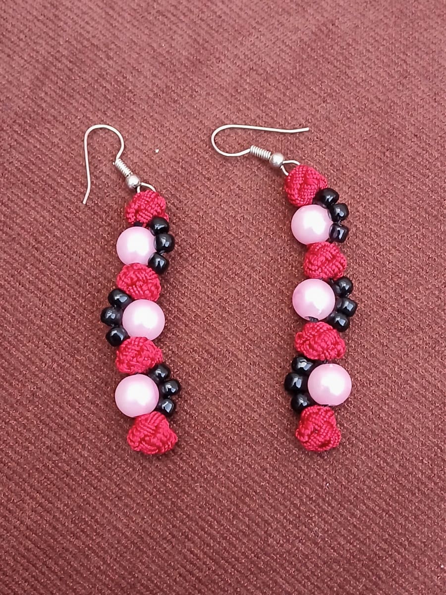 Multi Button Earrings