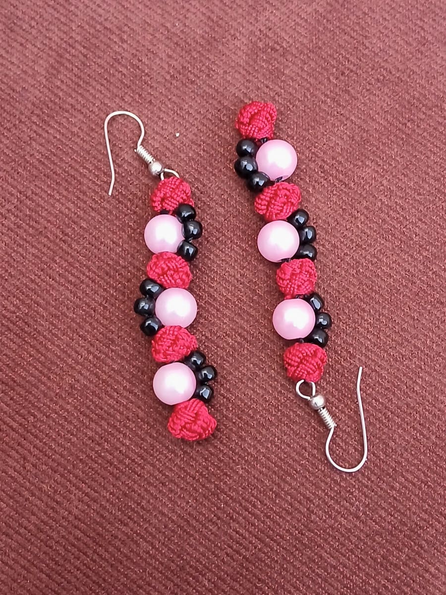 Multi Button Earrings