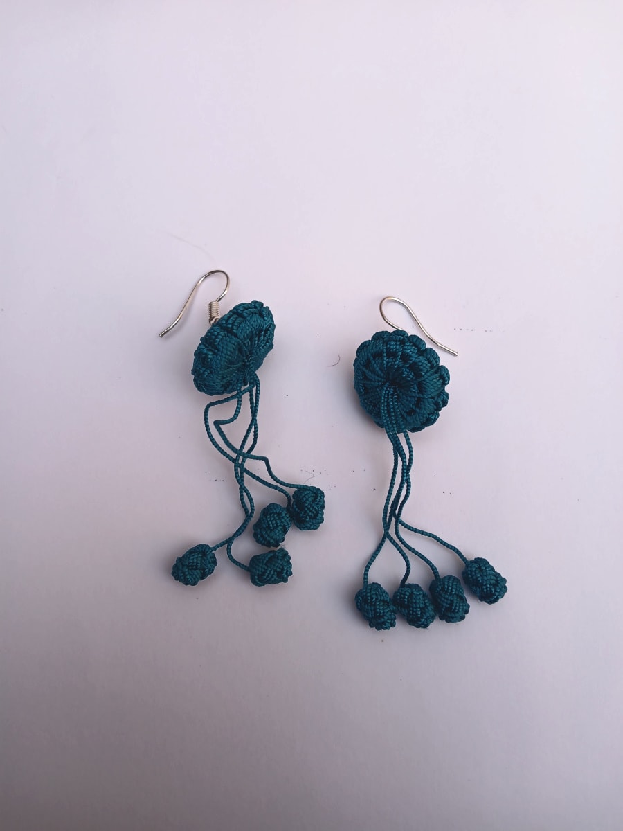 Multi Button Earrings