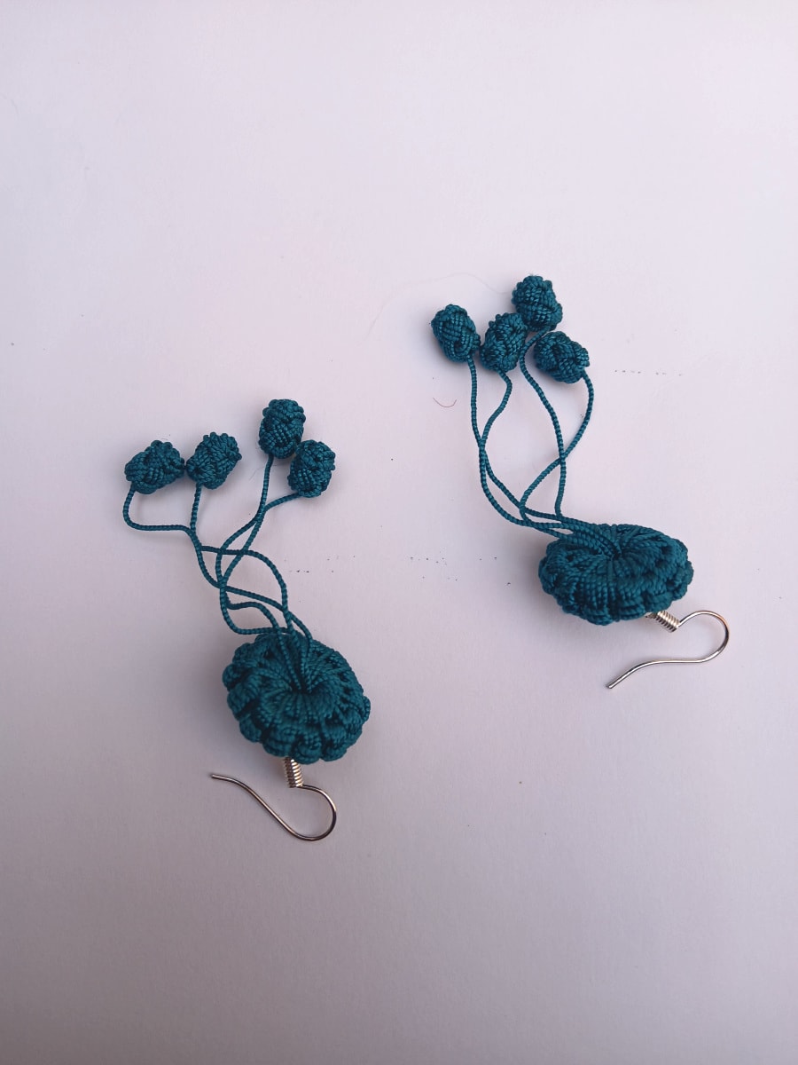 Multi Button Earrings
