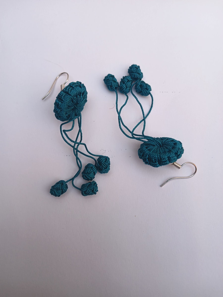 Multi Button Earrings