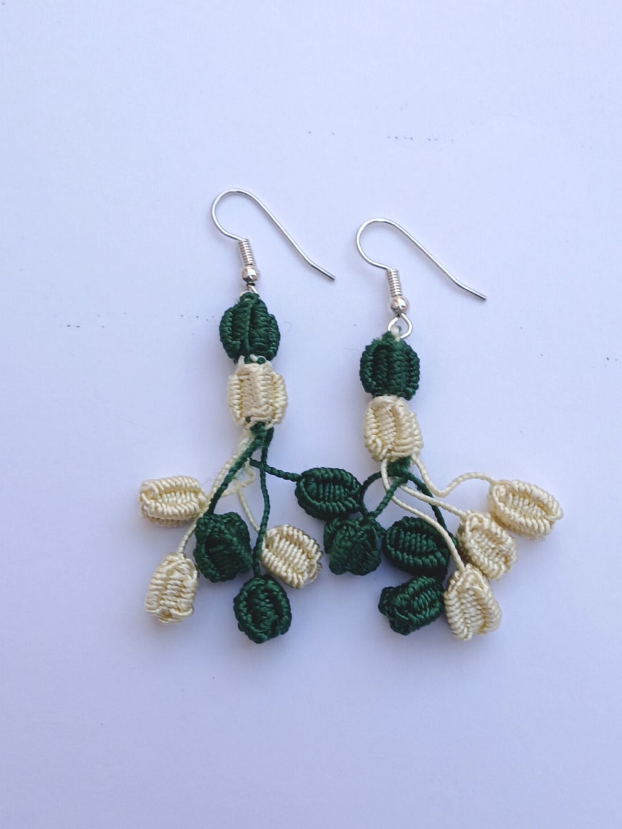Multi Button Earrings