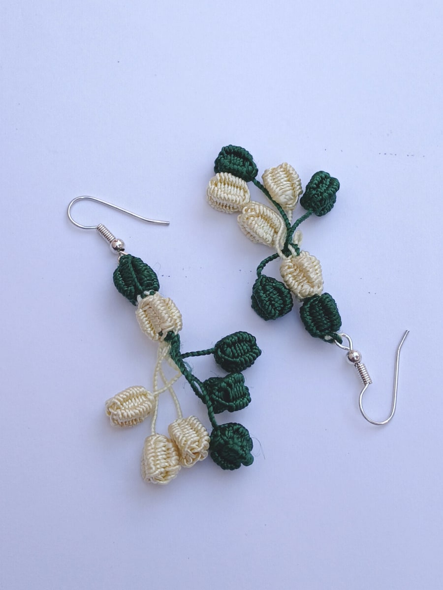 Multi Button Earrings