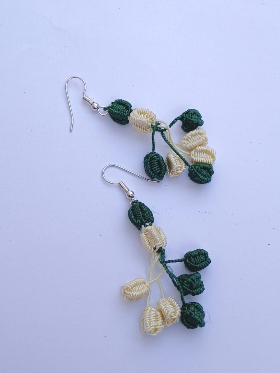 Multi Button Earrings