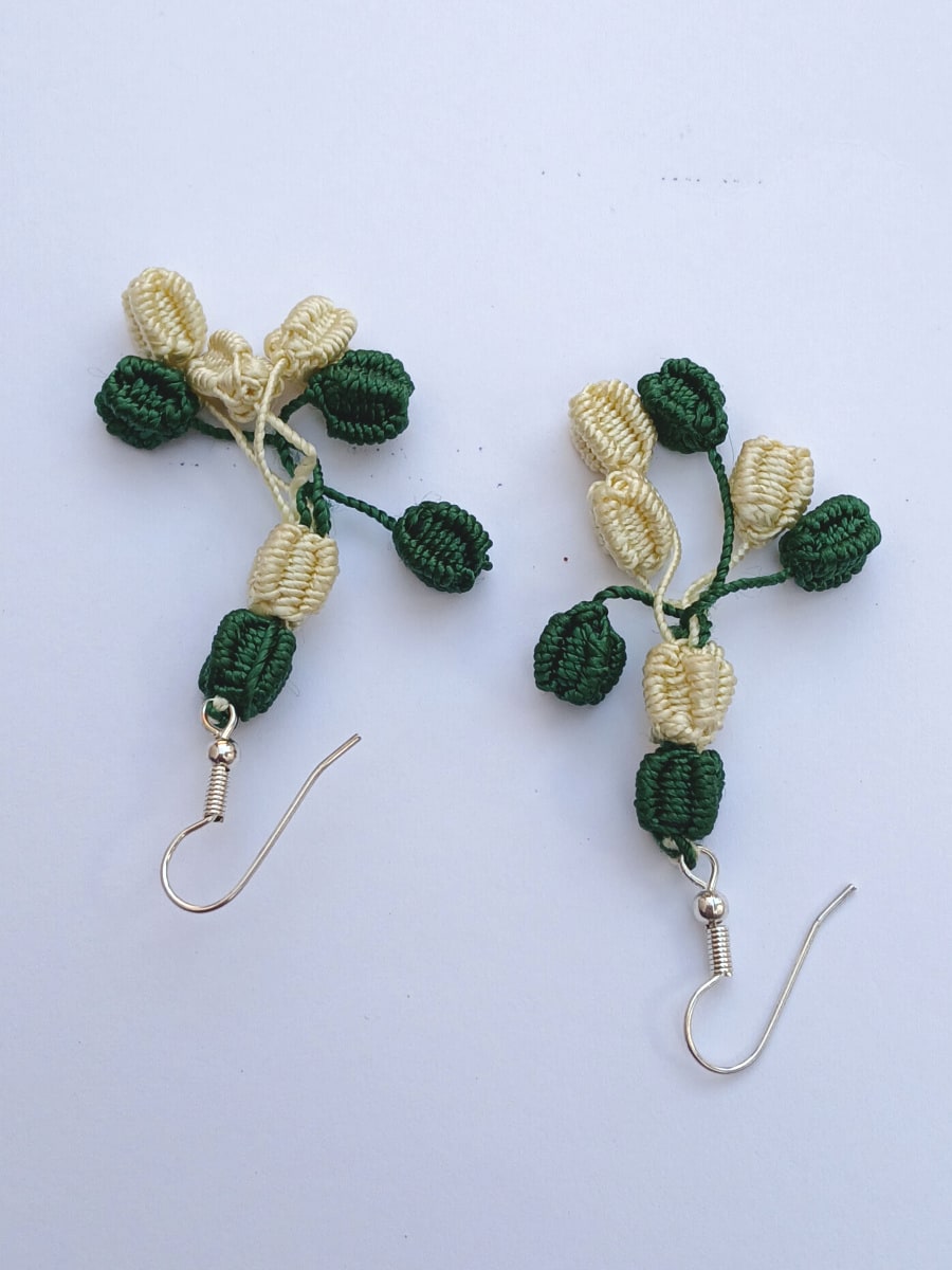 Multi Button Earrings