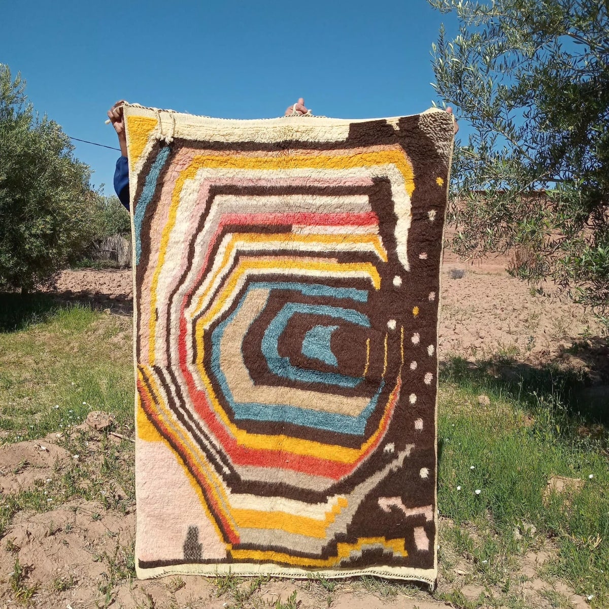 Handmade Moroccan Pileknot Rug