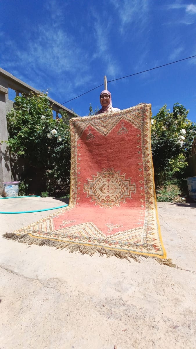 Handmade Moroccan Pileknot Rug