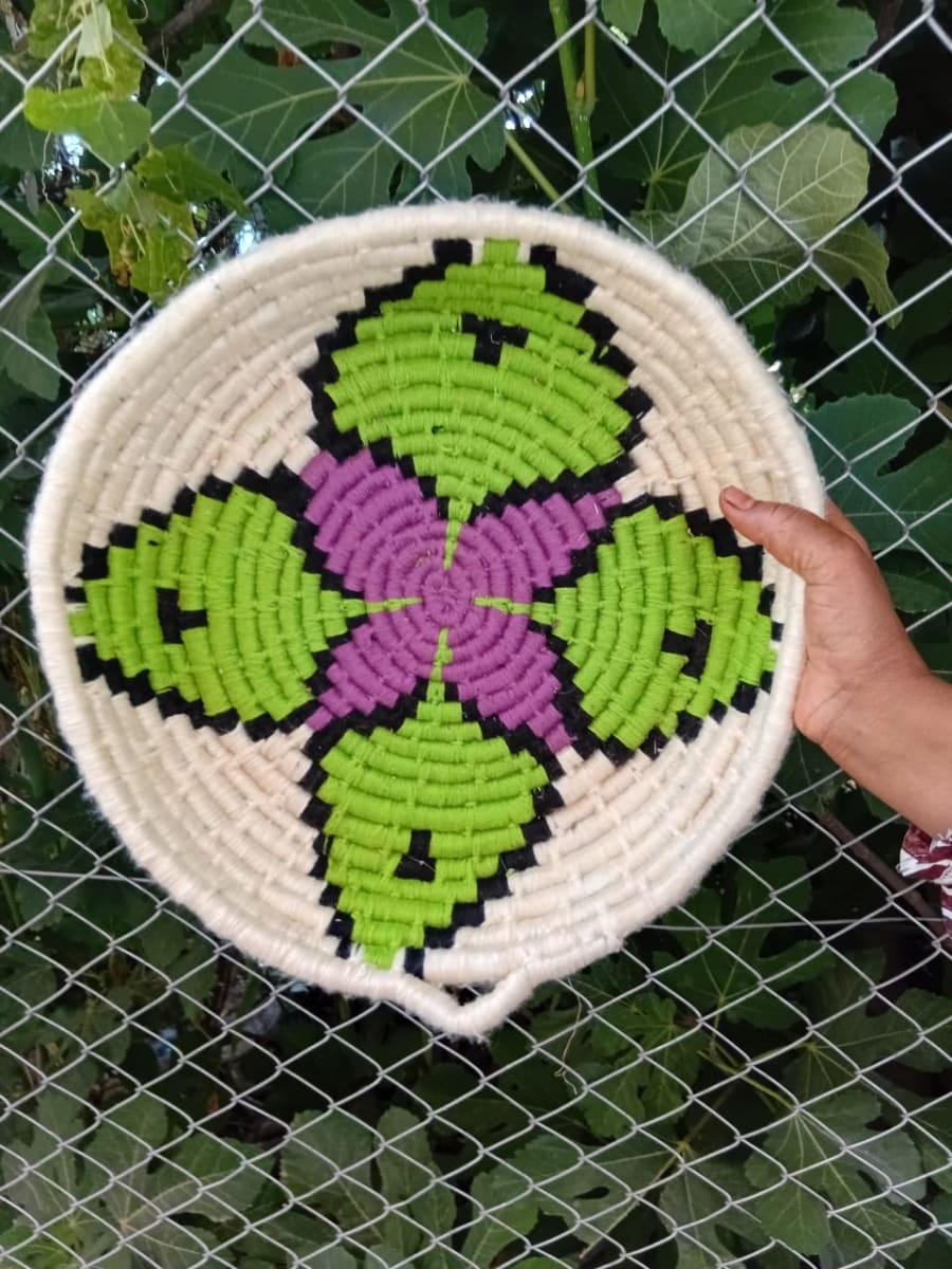  Basket  Colored Morocco
