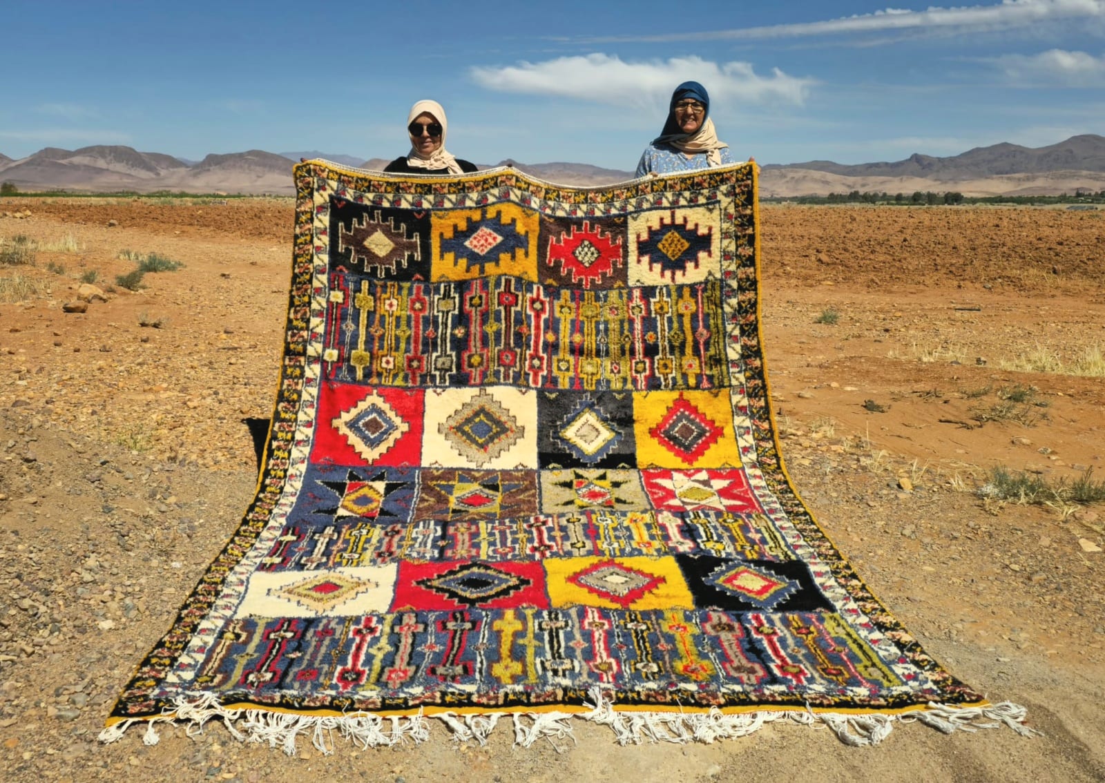 Handmade Moroccan Pileknot Rug