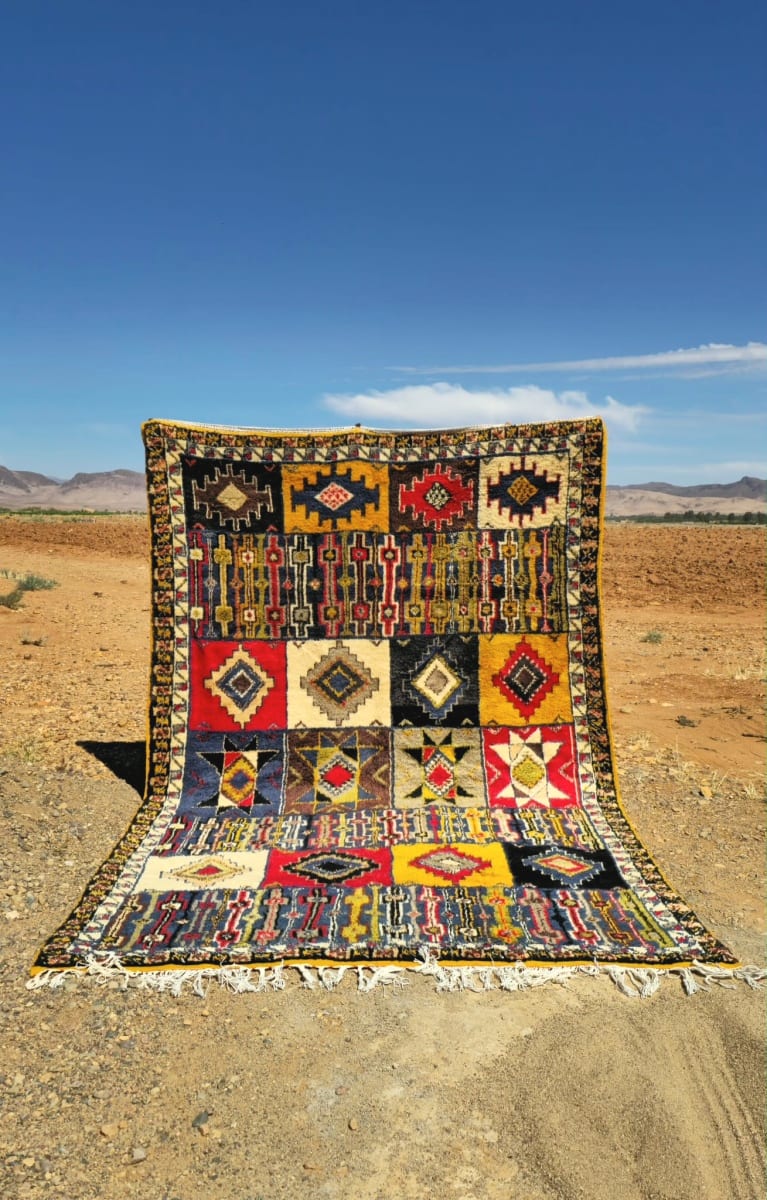 Handmade Moroccan Pileknot Rug