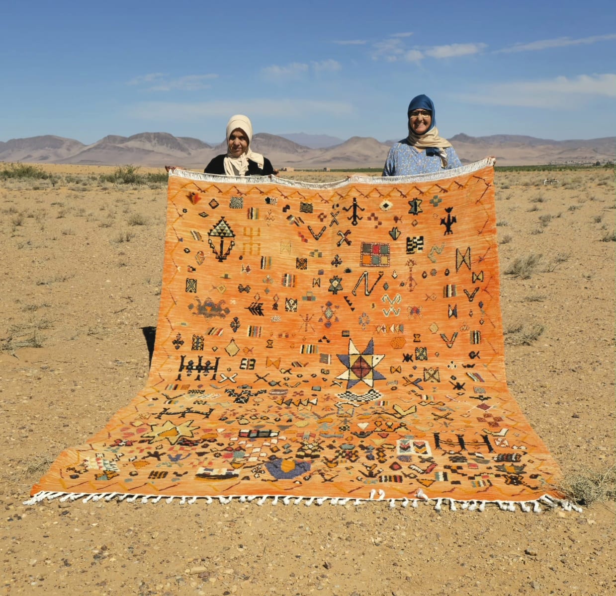 Handmade Moroccan Pileknot Rug