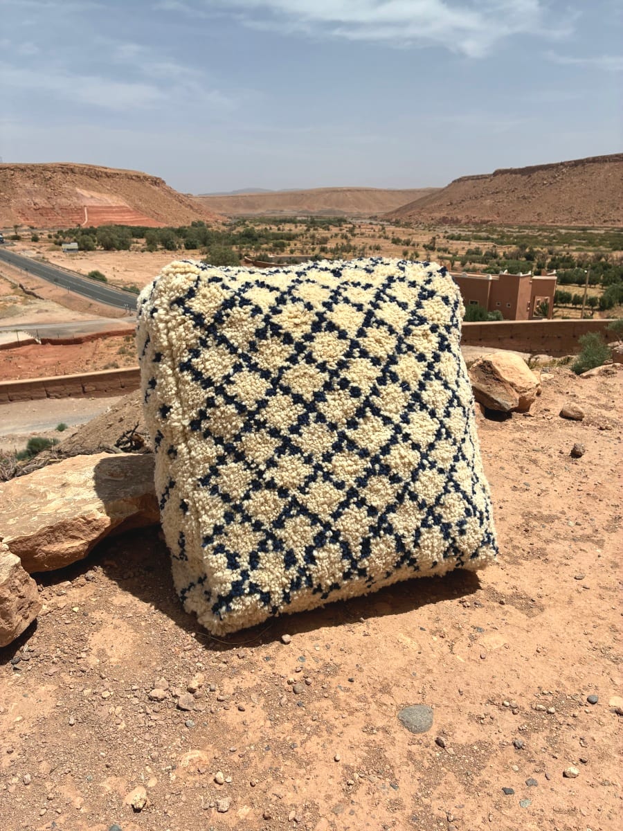 Handmade Floor Pouf