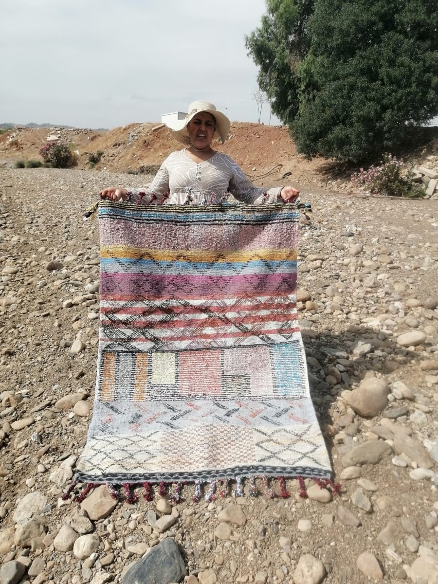 Boucherouite Rug