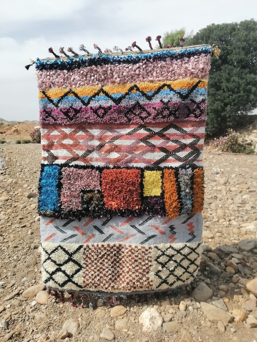 Boucherouite Rug