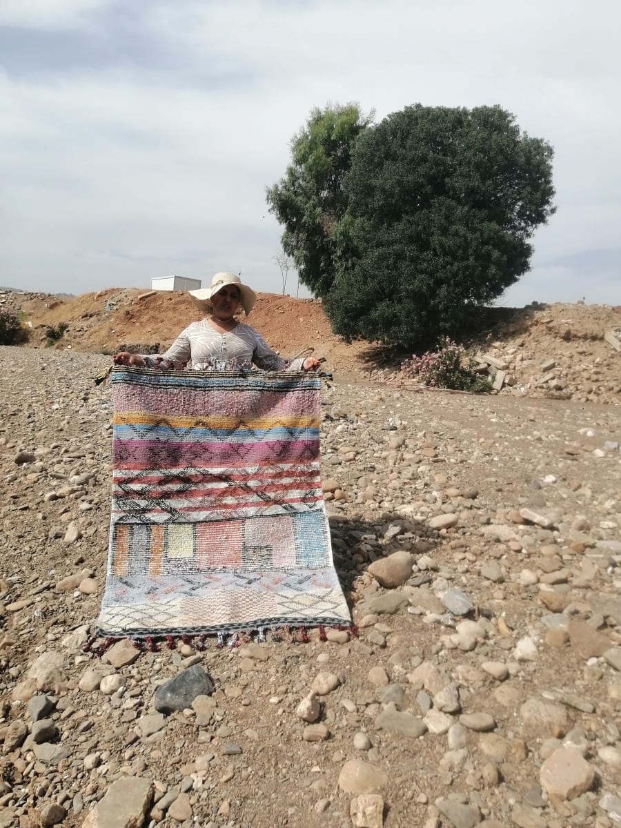 Boucherouite Rug