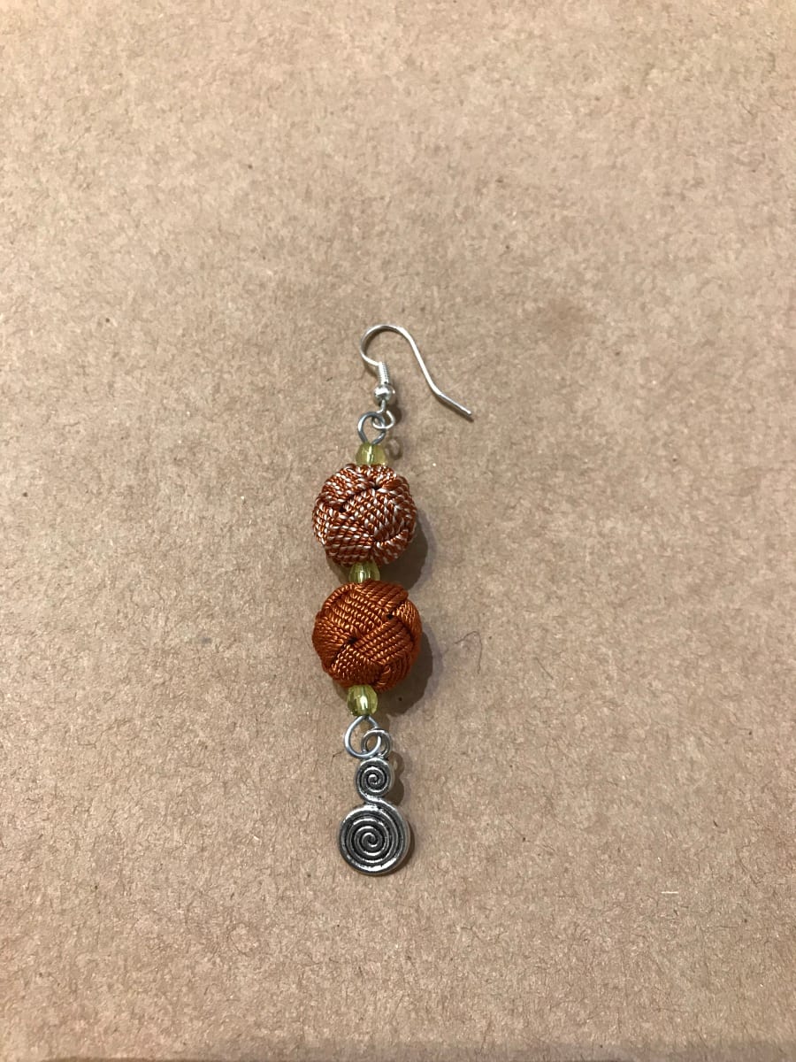   Earring Findings and  Pink, Orange Morocco