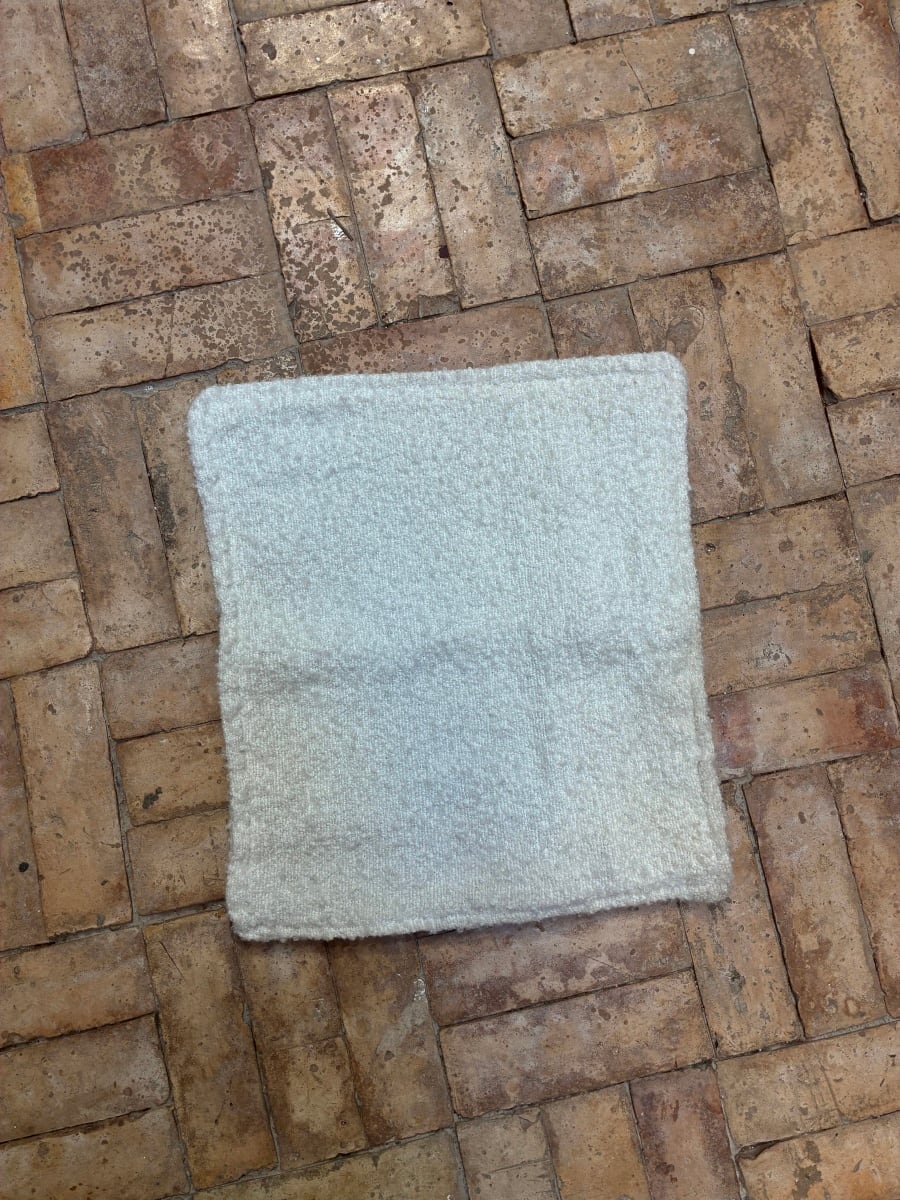  Mendeel Fabric Wool White Morocco