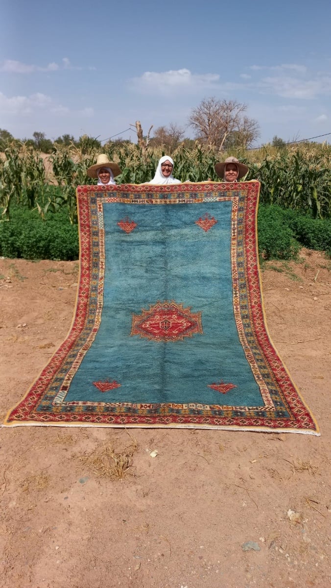 Handmade Moroccan Pileknot Rug