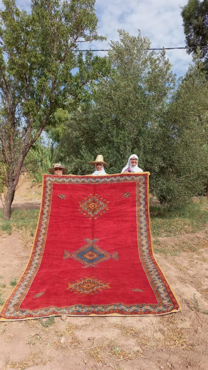 Handmade Moroccan Pileknot Rug