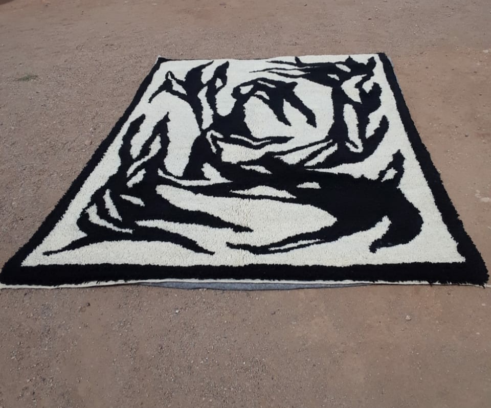 Handmade Moroccan Pileknot Rug