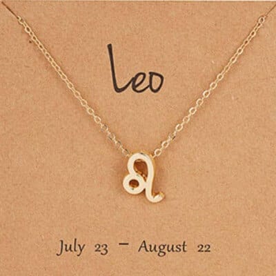 Collier pendentif Lion