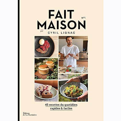 livre cuisine avec recettes simples de Cyril Lignac