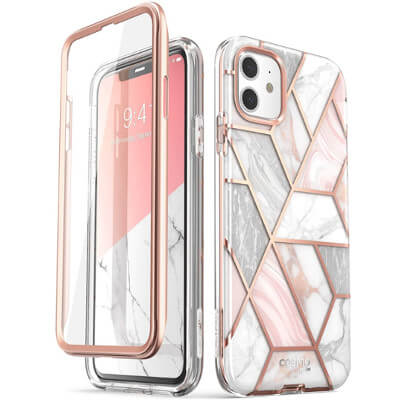 Coque couleur marbre iPhone