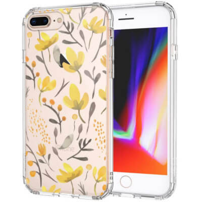 Coque iPhone avec fleurs