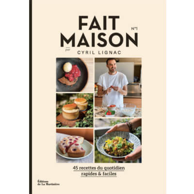 livre recettes de cuisine maison Cyril Lignac