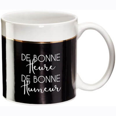 mug avec message