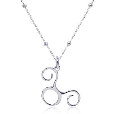 Collier pendentif signe astrologique Taureau