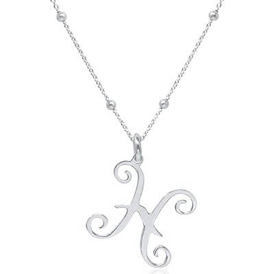 Collier pendentif signe astrologique Poissons