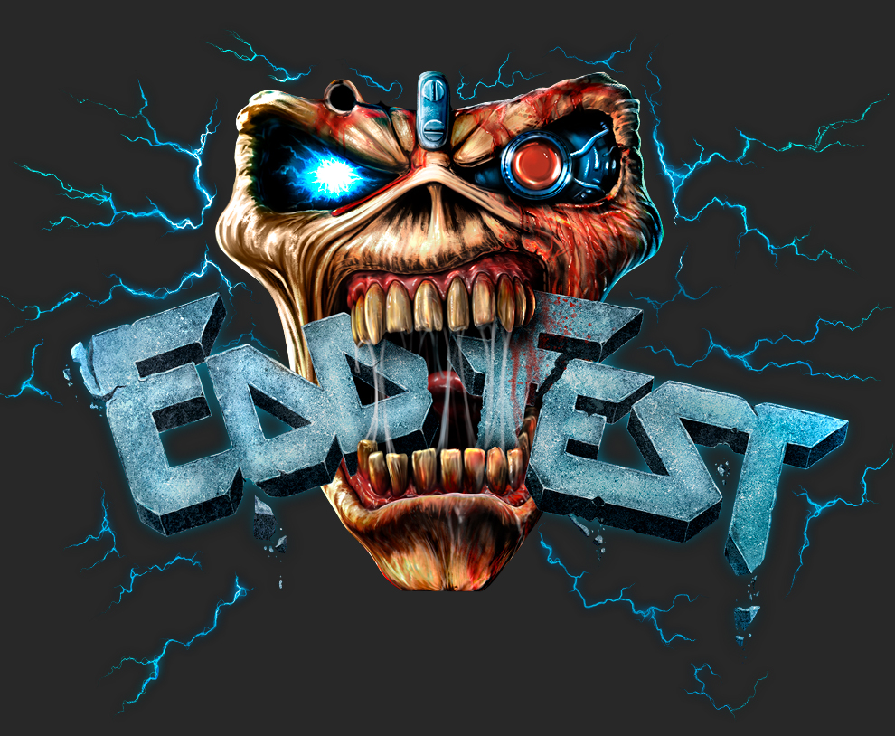 Iron Maiden Eddie artwork for Iron Maiden announce EddFest!