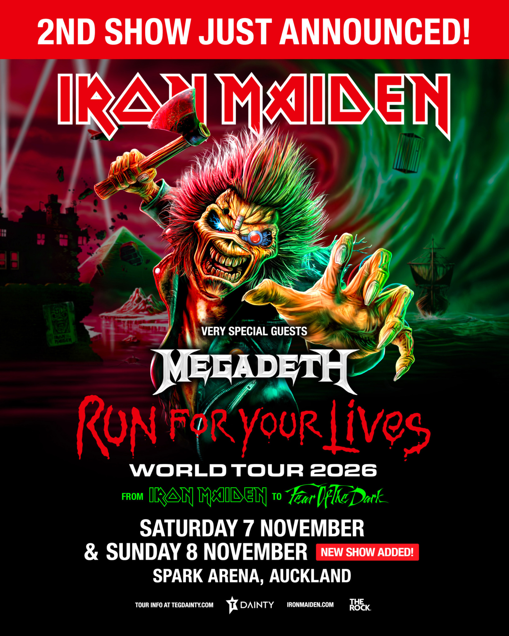 Second Nights Added in Australia & New Zealand