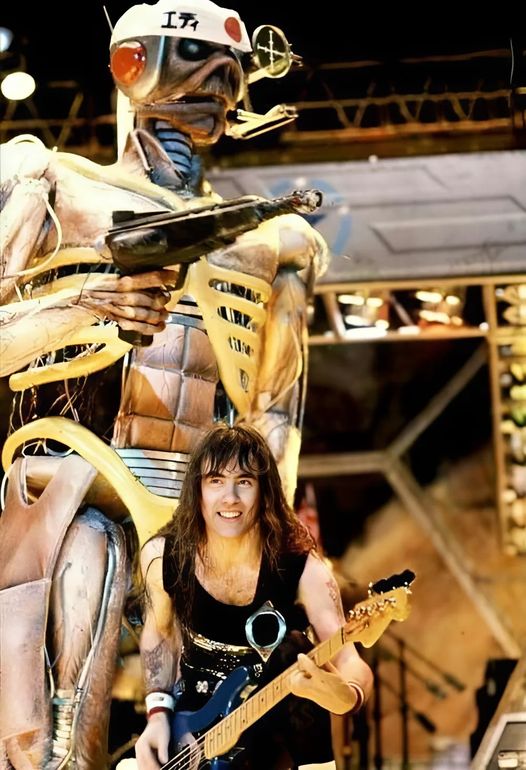 Steve Harris & Eddie Somewhere on Tour, Tokyo 87