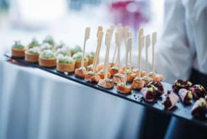 Tray of Canapes