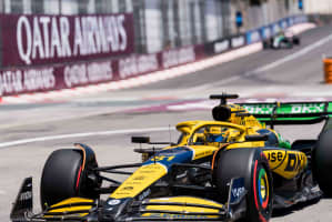 Senna McLaren livery at the F1 Monaco GP