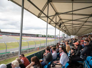 Grandstand seats Silverstone