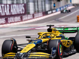 Senna McLaren livery at the F1 Monaco GP