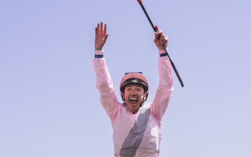 Frankie Dettori at Epsom