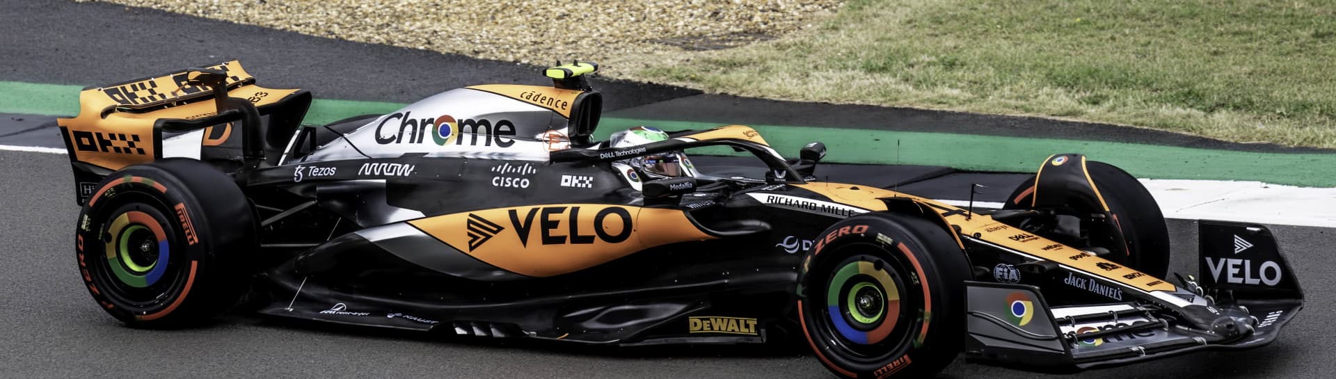 Lando Norris at Silverstone