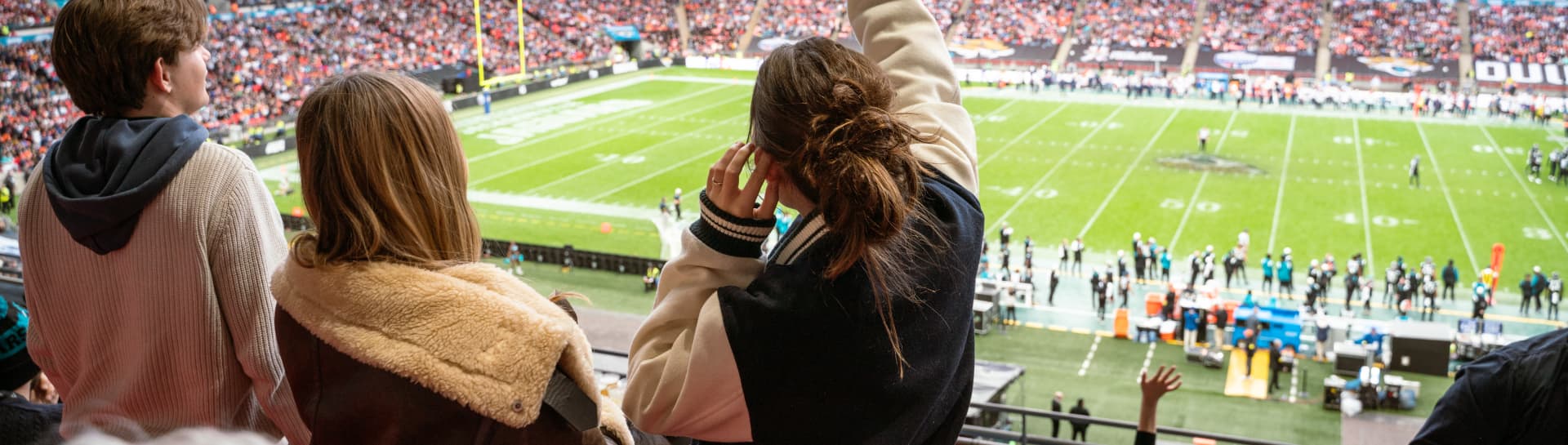 NFL at Wembley Jag flag