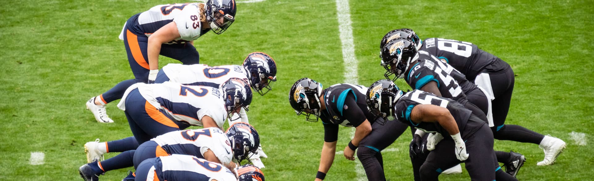 Jaguars v Broncos at Wembley