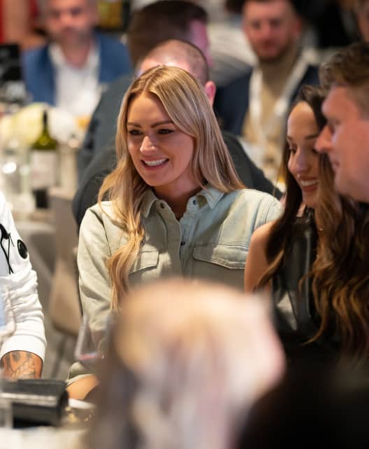 Laura Woods at Wembley Stadium