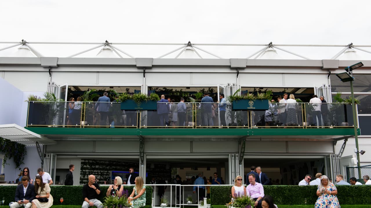 Official hospitality packages on sale for Wimbledon 2024