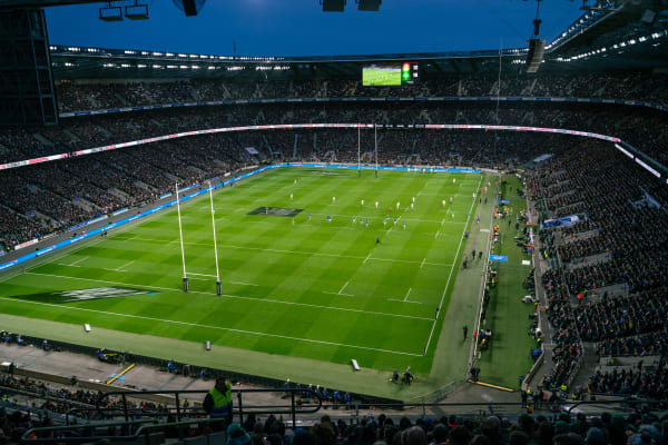 Aerial view of Twickenham Stadium